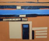 Essex, CT & Ft. Lauderdale artist - modern canvas by Richard West