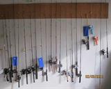 FISHING POLES--SOME VINTAGE