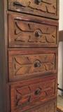 Peace...Love...Hand carved chest from the 70's!!