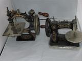 Collection of toy sewing machines