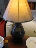 Chinese bronze lamp vintage
