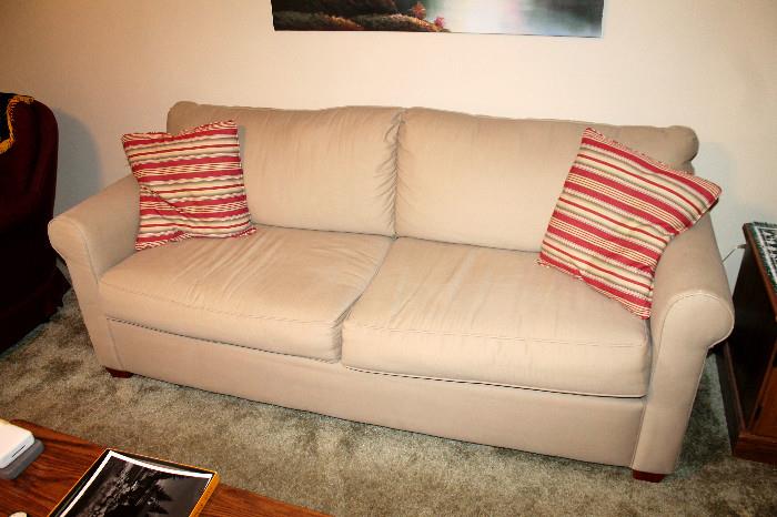 Nice upholstered sleeper sofa