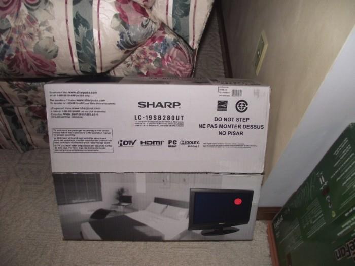 New In Box - Sharp 19" TV