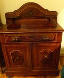 Hand painted on this lovely commode