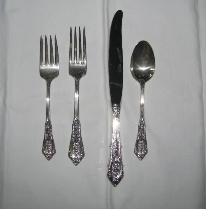 Sterling, 8 place settings