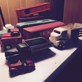 Pressed steal collectible trucks. 