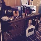 1970s desk, office, stationary