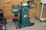 Grizzly Model G0518 Drum/Flap Sander on Casters with Vacuum System