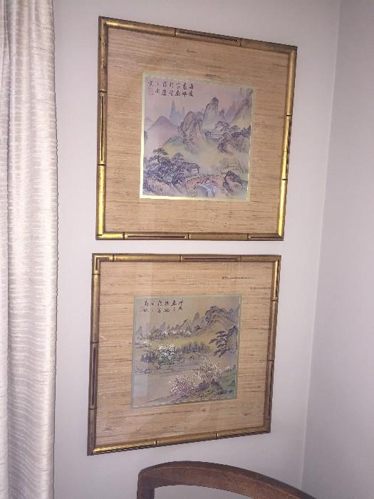 ASIAN FRAMED ART