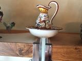 WASH BOWL AND PITCHER
