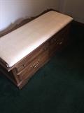 LANE CEDAR CHEST WITH CUSHION SEAT
