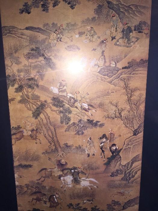 ASIAN FRAMED ART