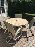 PATIO TABLE WITH CHAIRS