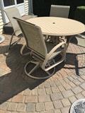 PATIO TABLE WITH CHAIRS