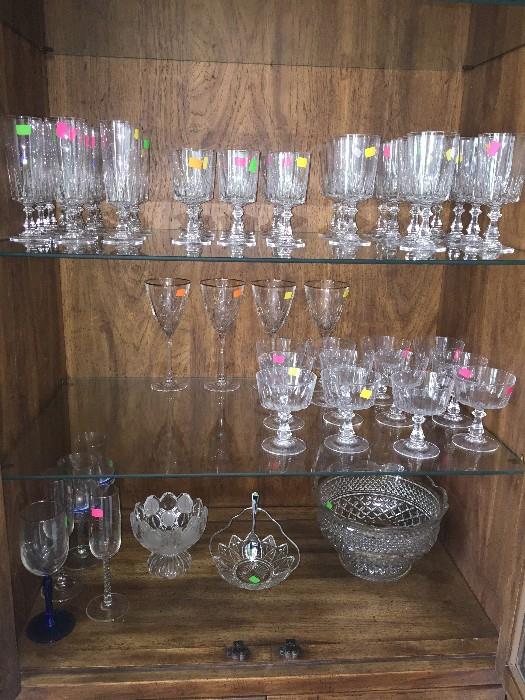 FINE CRYSTAL GLASSES