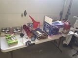 GARAGE ITEMS / CANDLES / YARD/ GARDEN / TOOLS
