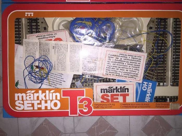 VINTAGE MARKLIN SET-HO T3 MODEL RAILROAD 