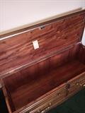 LANE CEDAR CHEST WITH CUSHION SEAT