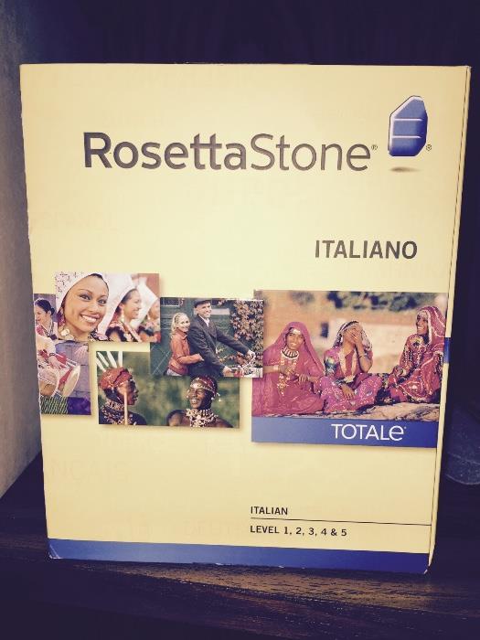 ROSETTA STONE ITALIAN / ITALIANO TOTALE LEVELS 1,2,3,4 & 5