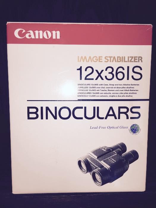 CANON IMAGE STABILIZER BINOCULARS 12x36IS