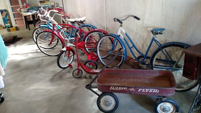 vintage bikes