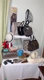 reel to reel player/recorder, vintage purses