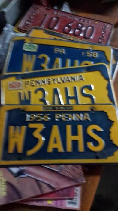 Old License Plates