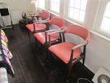 3 retro chairs