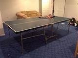 Ping Pong Table And Accessories