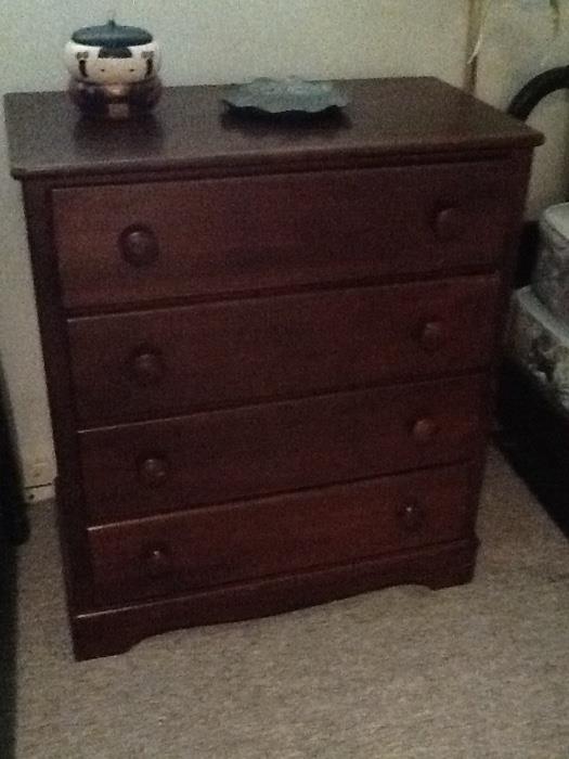4 drawer chest-nice size  