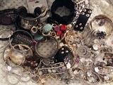 Small amount of the costume jewelry