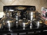vintage stainless cookware