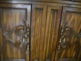 doors of china hutch.