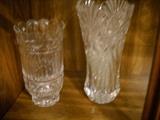crystal vases