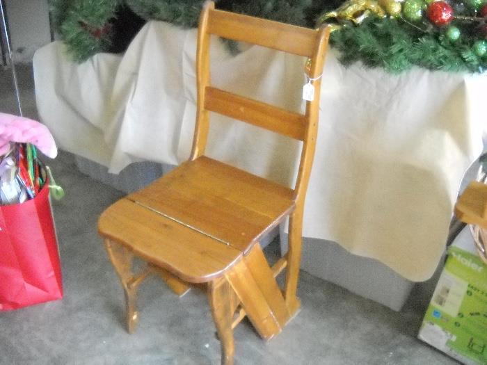 chair stepstool