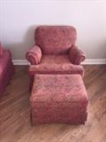CHAIR WITH OTTOMAN