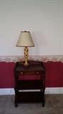 End Table & Lamp