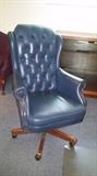 Leather office chair
