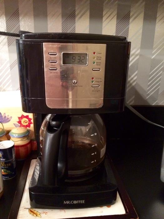 Mr.  Coffee coffee maker 