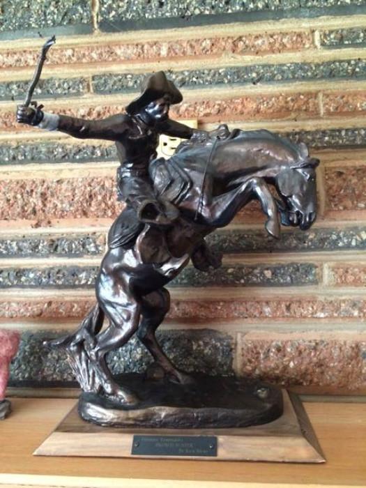 Frederic Remington's Bronco Buster By Rich Muno