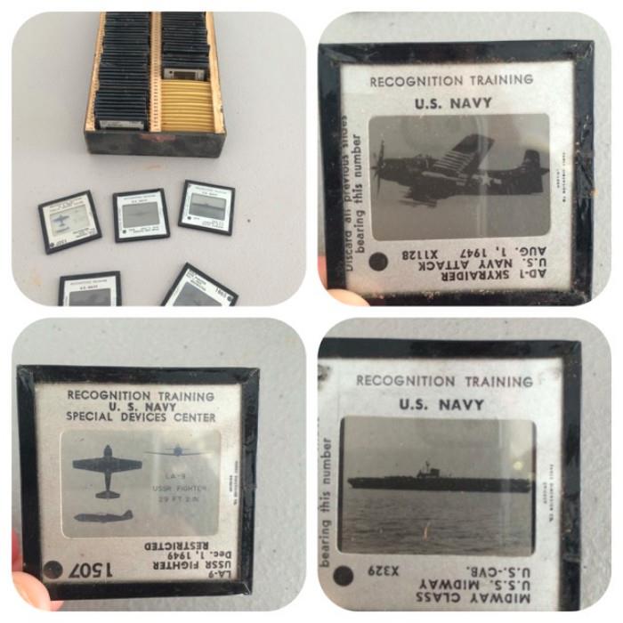 Vintage U.S. Navy Recognition Training Slides