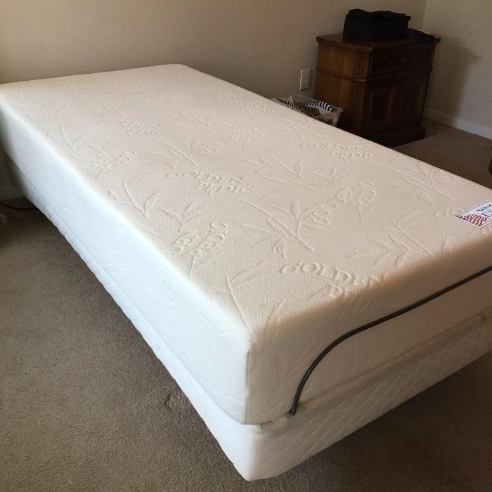 memory foam twin bed