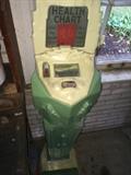 Health Chart Art Deco coin operated scales