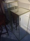 Glass pedestals