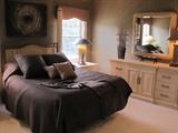 Queen size bedroom suite by Drexel.