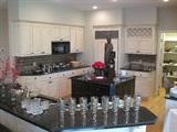 Well stocked kitchen.