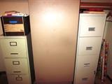 GUN SAFE AND FILE CABINETS