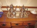 SILVER COFFEE/TEA SERVICE