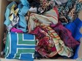Large full box of scarfs
