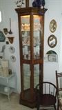 Excellent Curio Cabinet with Light. 